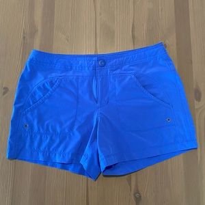 Athleta blue board shorts